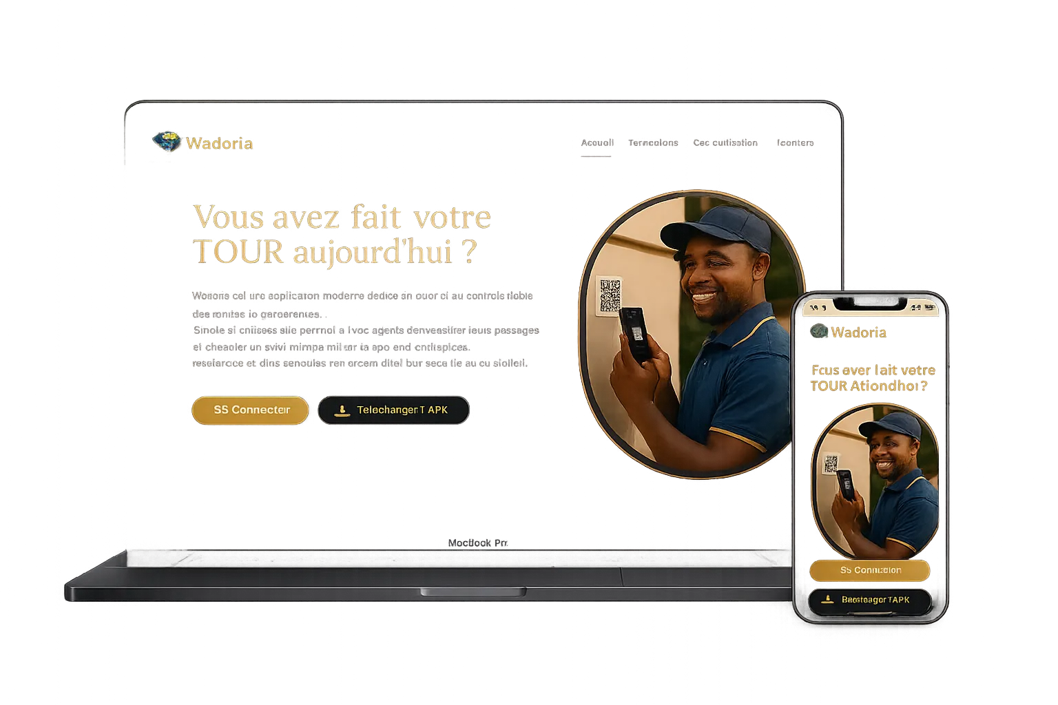 Capture de l interface Wadoria
